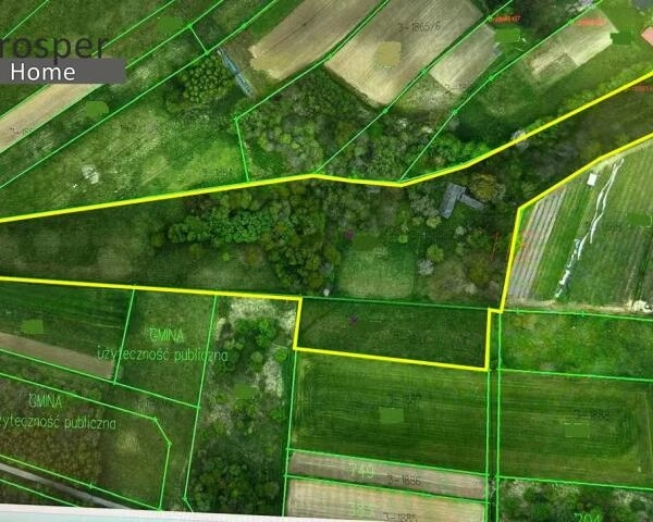 2,08 HA | 4 DZIAŁKI | 3 DOJAZDY | OGROMNE MOŻLIWOŚCI-5