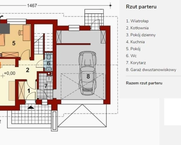 Dom pod Lasem| 2-stanowiskowy garaż | duża działka-2