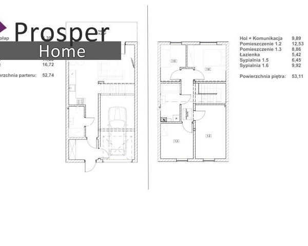 DOMY W ZABUDOWIE SZEREGOWEJ/106M2/OGRÓDEK/GARAŻ/-9