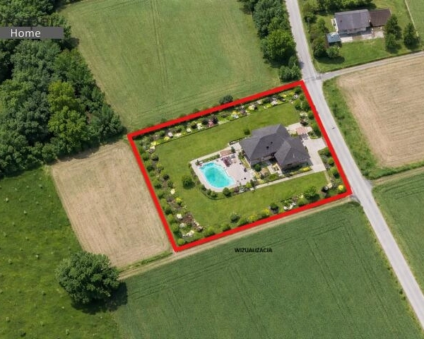 Działka z budynkiem do remontu – Kąkolówka