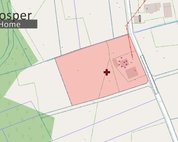 Działka z budynkiem do remontu – Kąkolówka-1