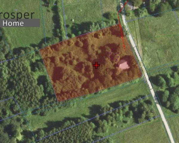 Działka z budynkiem do remontu – Kąkolówka-5