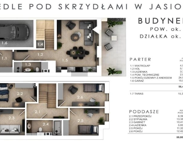 GOTOWA NAROŻNA Szeregówka| 116m2| Garaż |JASIONKA | Ogrzewanie podłogowe-6