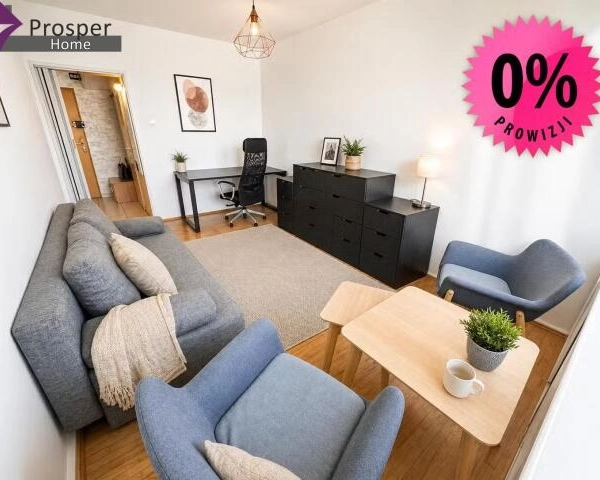 Jasne 44 m² | 4 piętro z windą | Blisko uczelni | Ul. Cicha Rzeszów