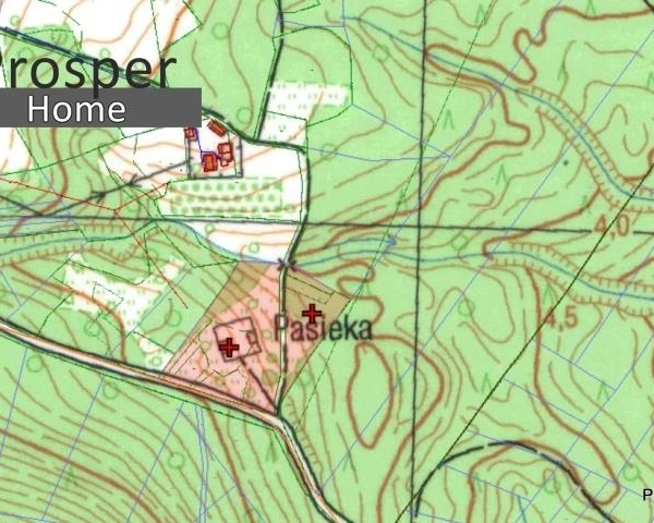 Magiczna działka w lesie ze strumykiem!!!-3