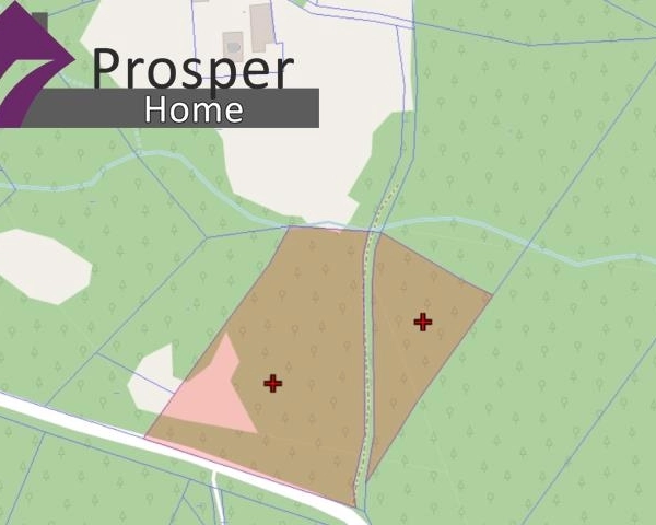 Magiczna działka w lesie ze strumykiem!!!-2