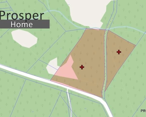 Magiczna działka w lesie ze strumykiem!!!-6