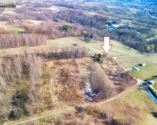 Malownicza działka w Chmielniku