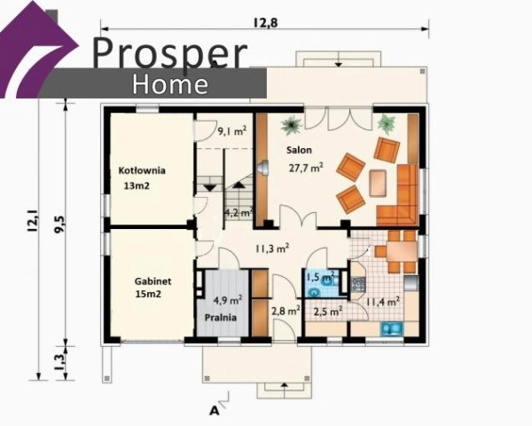 Na sprzedaż piękny dom z działką 7ar/Zaczernie!!-11