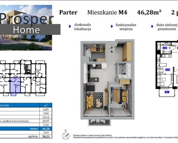 Nowe Mieszkanie os.Zalesie | Parter| Balkon|-3